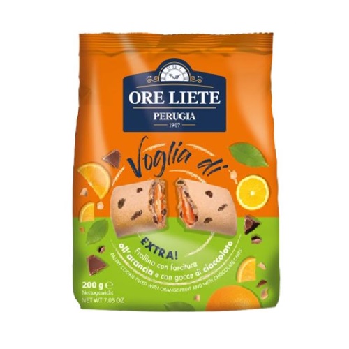 Ore Liete печенье Extra с апельсином и шоколадом, 200 гр Ore Liete печенье Extra с апельсином и шоколадом, 200 гр